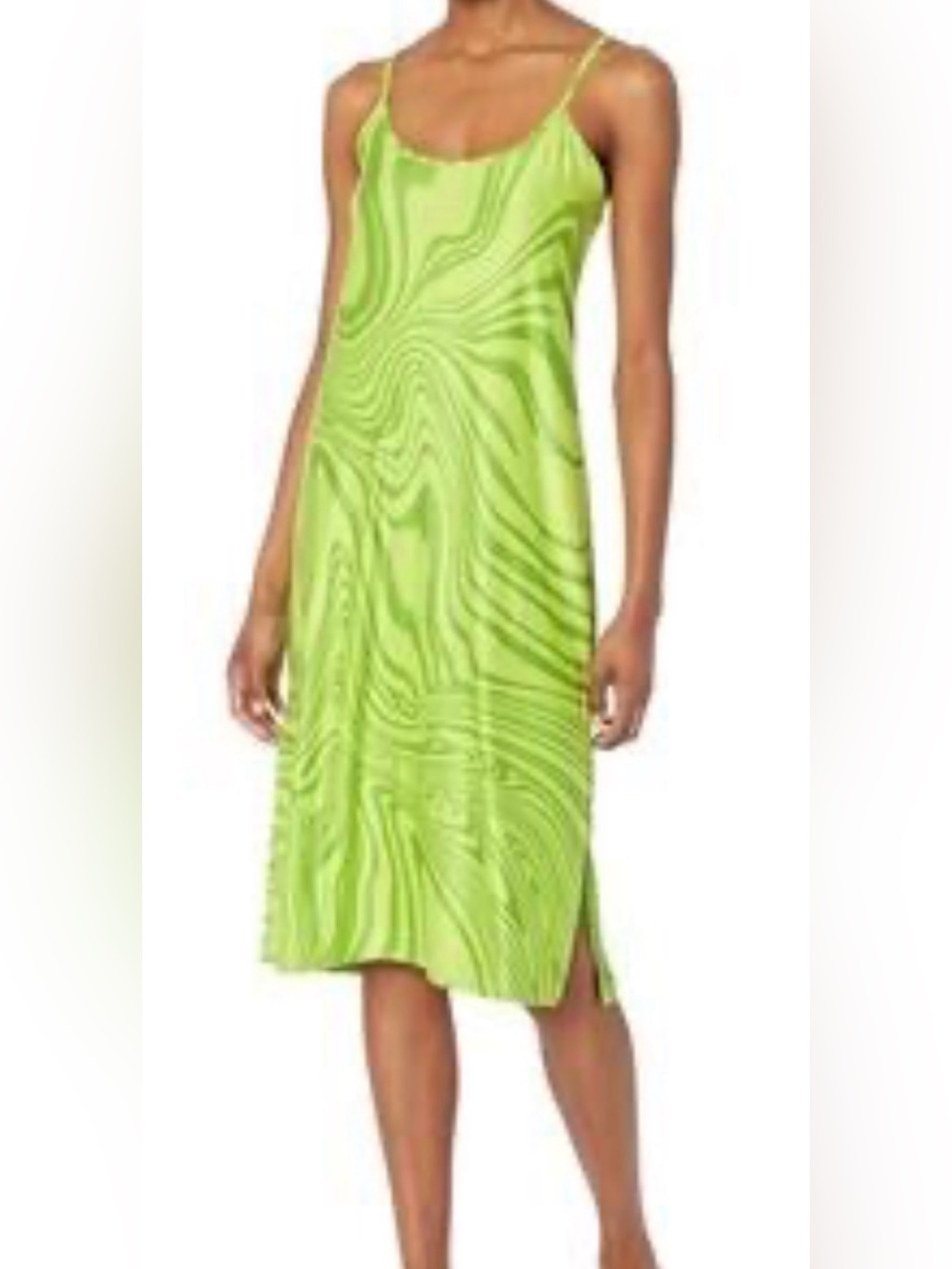 Beyond Yoga Lime Green Swim Cover Dress - NWT, Sz Med